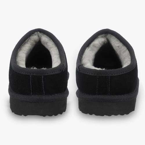 Mens Louis Sheepskin Slipper Black Extra Image 6